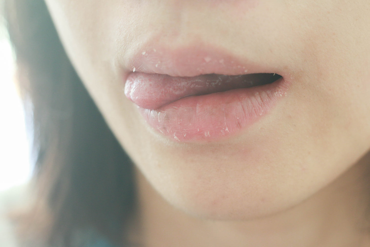 What Lip Licking Does to Your Lips