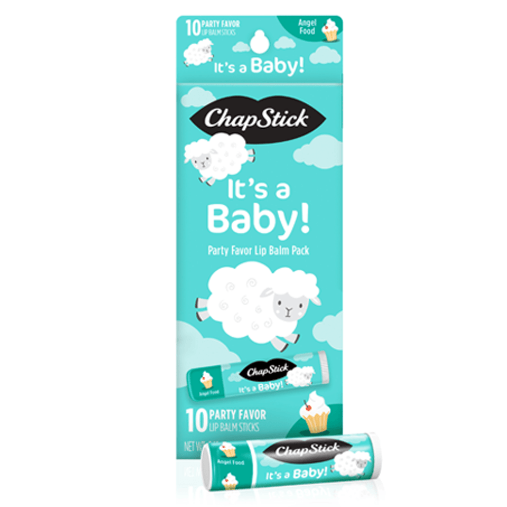 ChapStick® It's a Baby Lip Balm Gift Pack (0.15 ounce, box of 10).