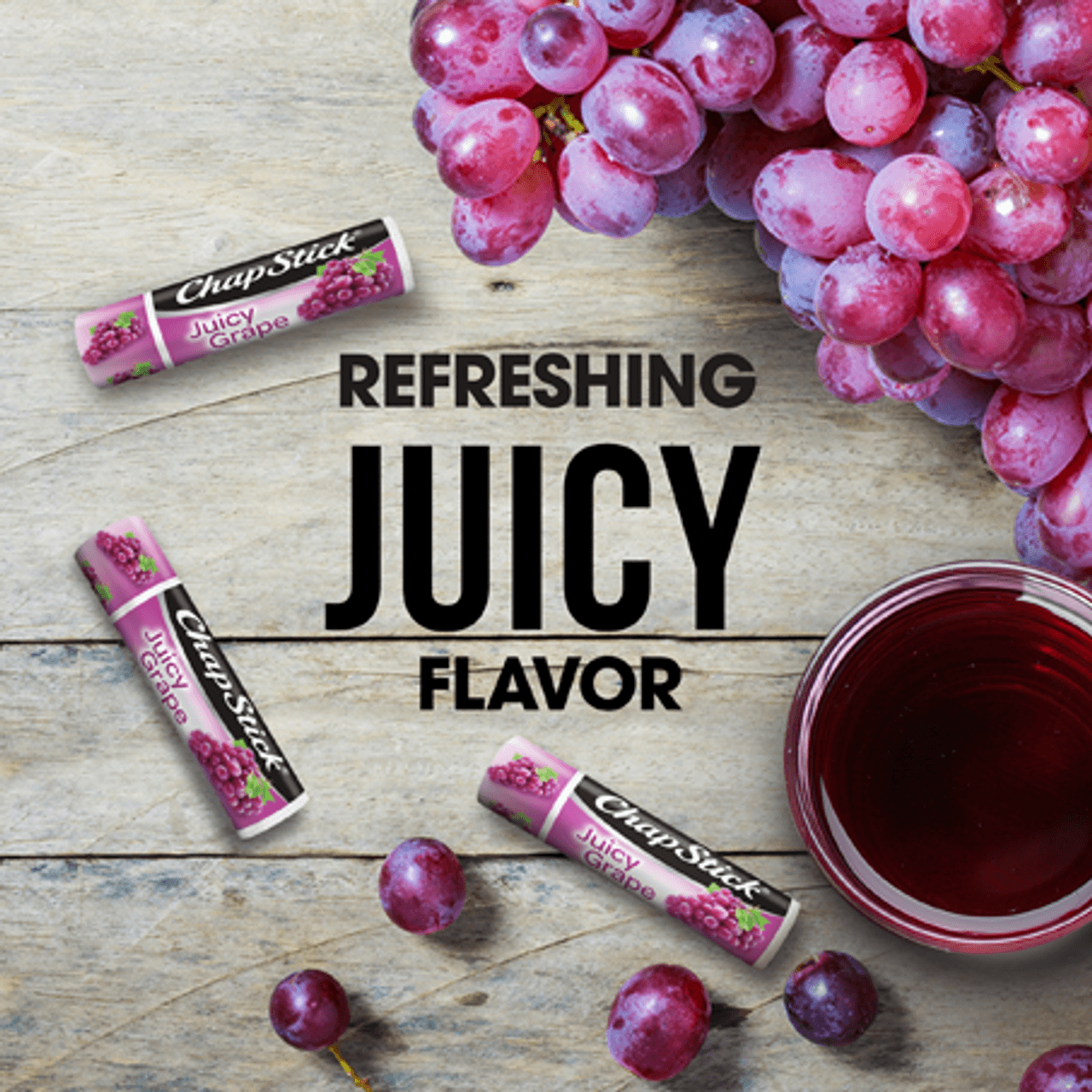 
                  
                    ChapStick® Fan Favorites Juicy Grape Lip Balm (0.15 ounce, box of 12)
                  
                