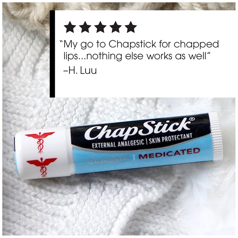 
                  
                    ChapStick Classic Medicated Lip Balm
                  
                